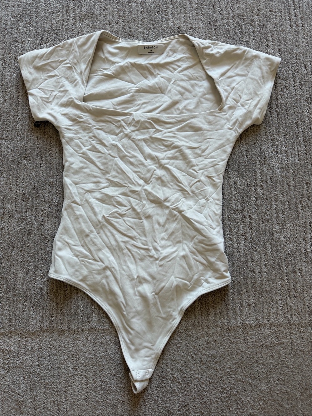 Babaton Off White One-Piece Bodysuit
